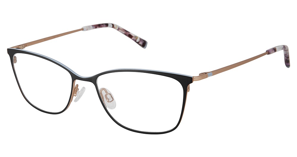 BLACK/ROSE GOLD