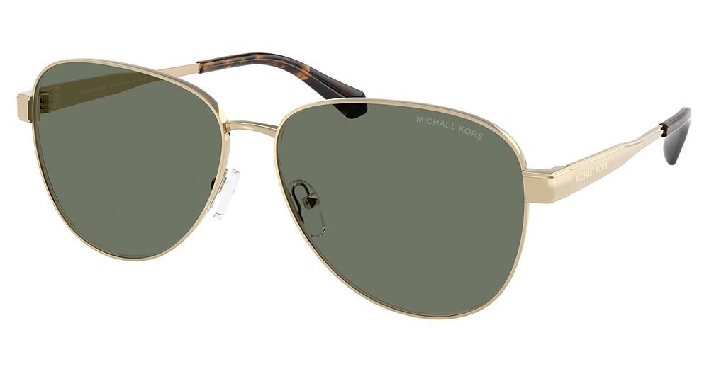 LIGHT GOLD SHINY / GREEN SOLID