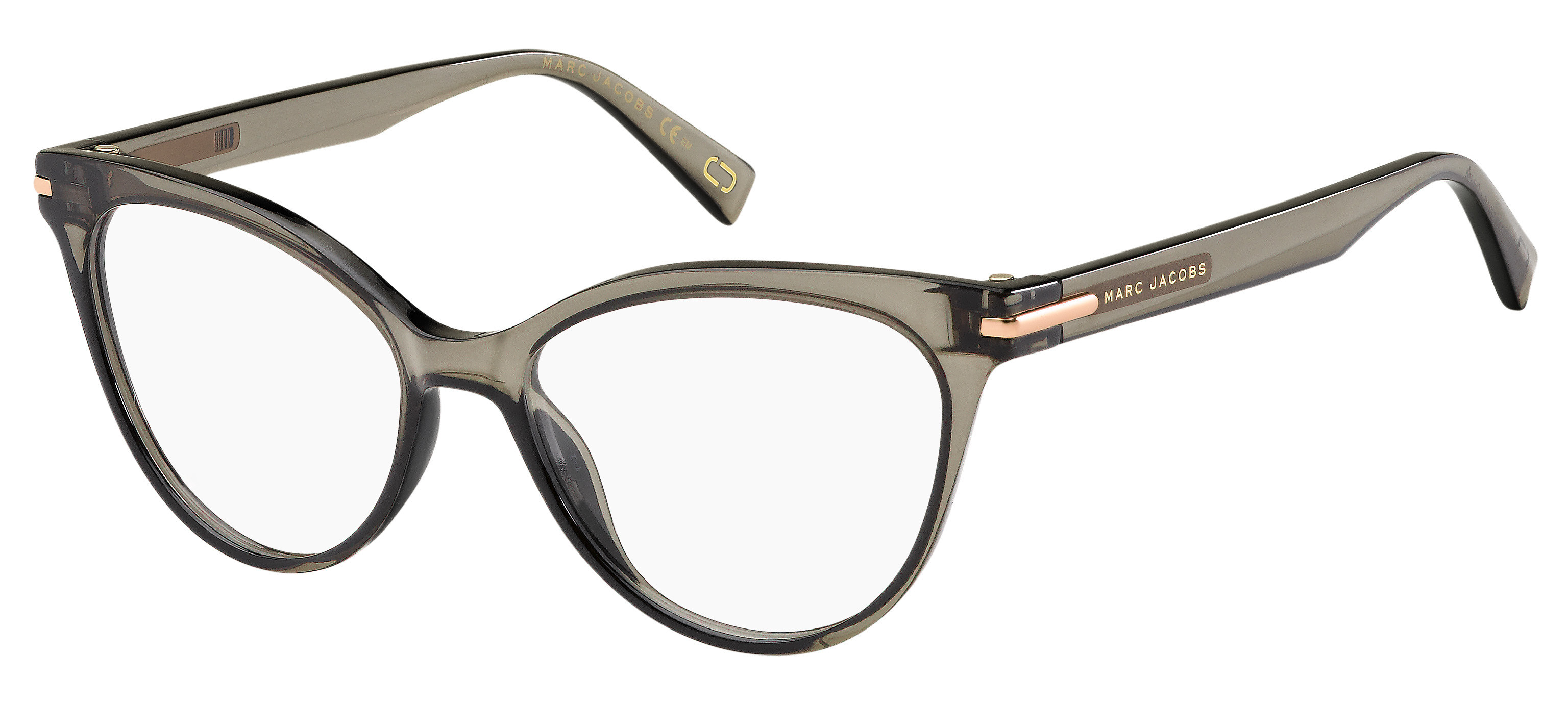 Marc Jacobs Marc 227 cateye eyeglasses in Grey Black