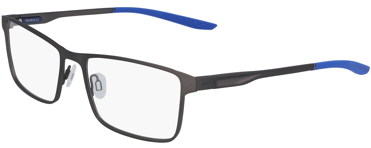 BRUSHED GUNMETAL/RACER BLUE
