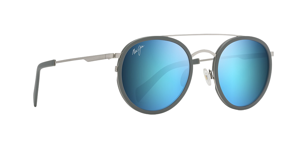 Brushed Silver w/ Powder Blue / Blue Hawaii