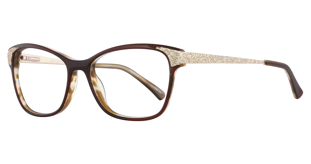 Dark Brown & Gold