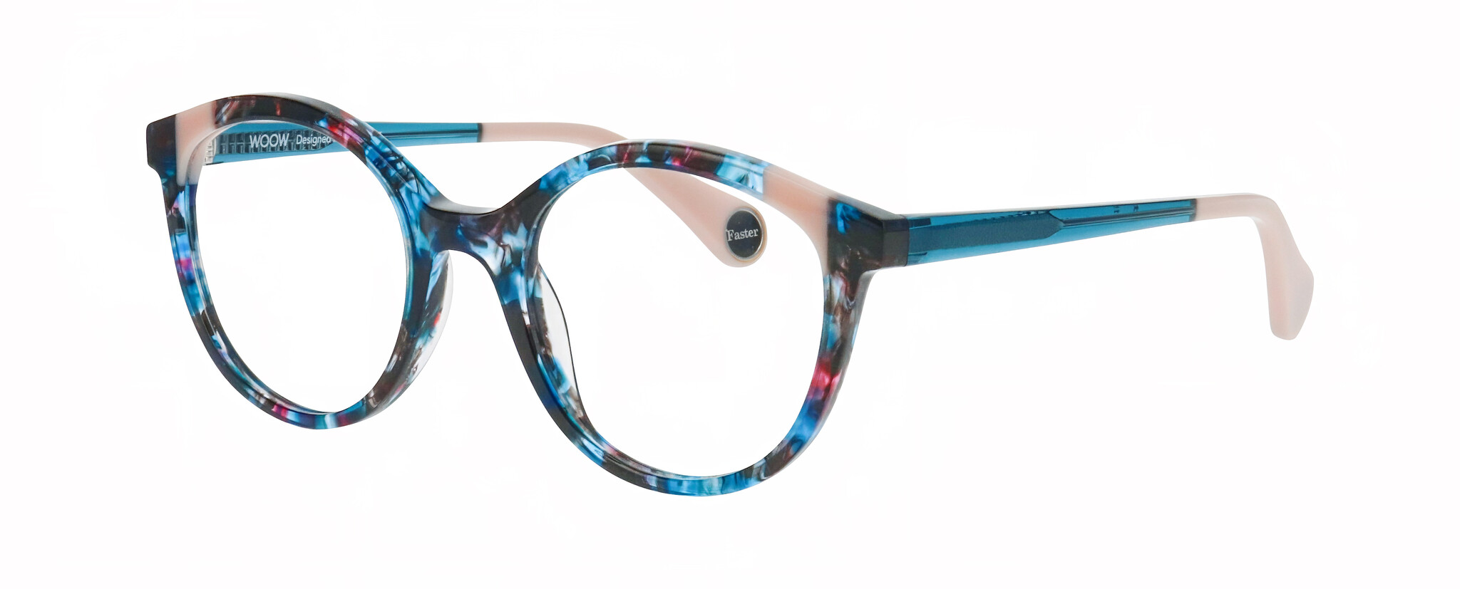 BLUE PINK TRANSPARENT TORTOISE