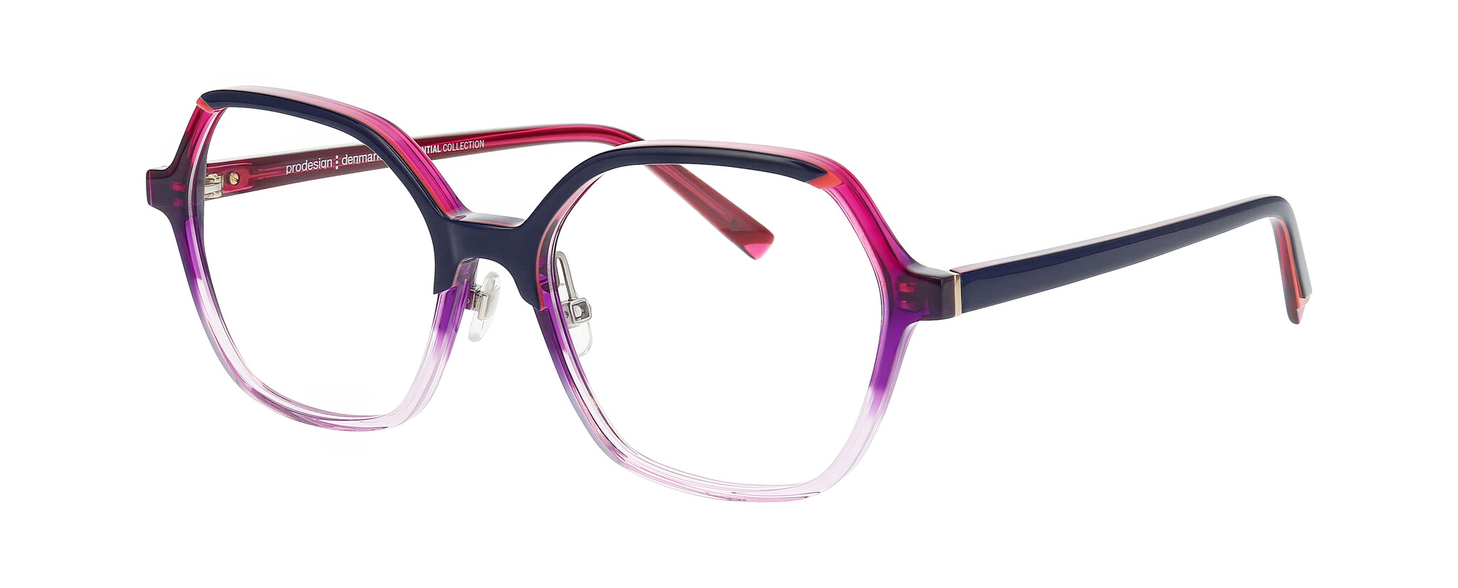 PURPLE-BLUE GRADIENT TRANSPARENT