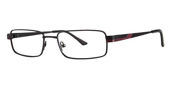 BLACK/BURGUNDY