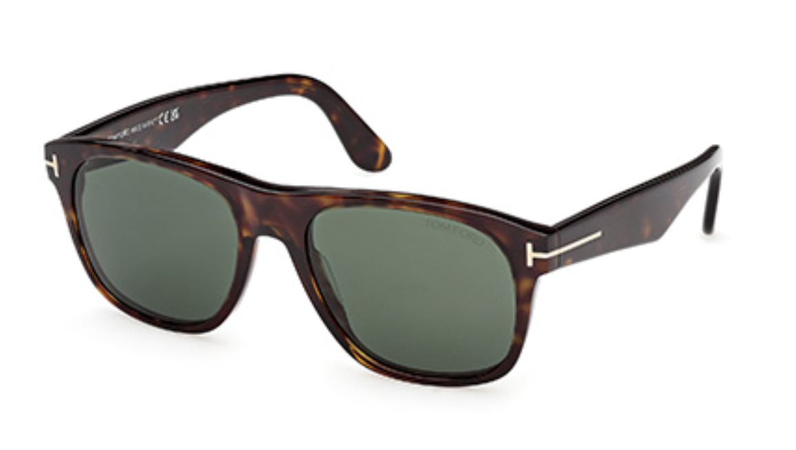 dark havana / green polarized