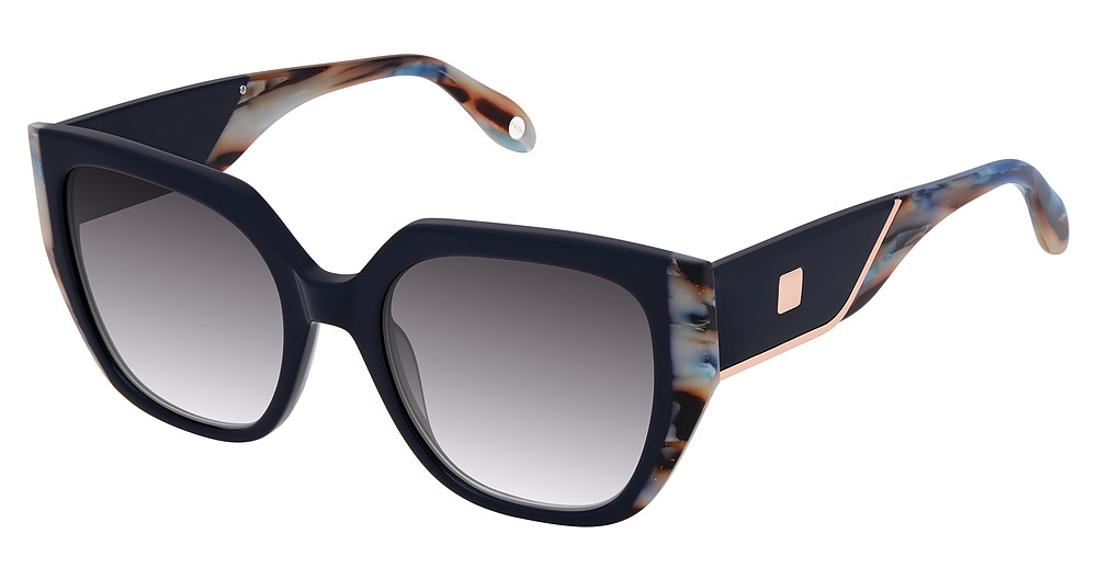 NAVY AQUA TORTOISE