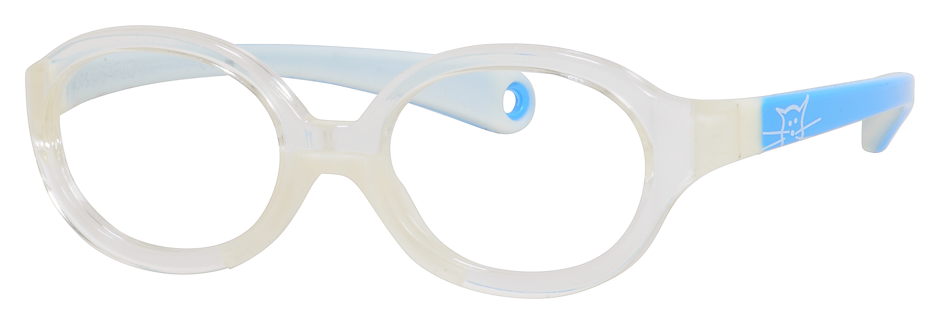 Crystal Blue / White