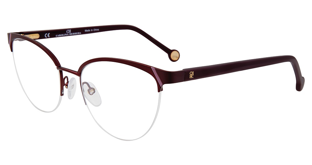 Carolina Herrera VHE126K cateye eyeglasses in Purple 8 D5