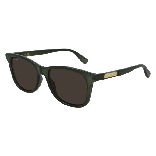 Gucci GG0936S rectangle sunglasses in Green Green Brown/Brown
