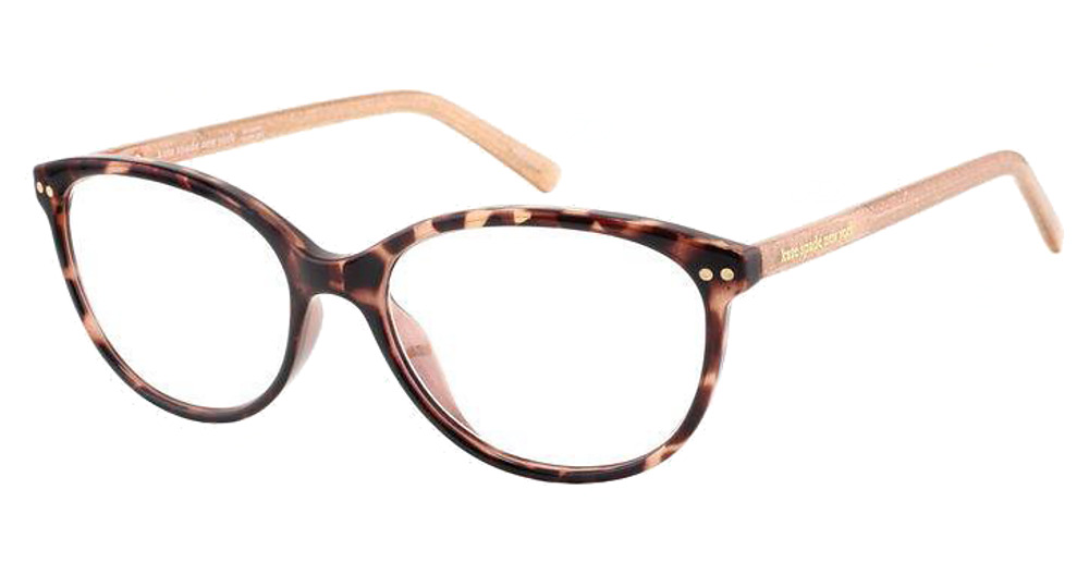 Kate Spade OLIVE rectangle eyeglasses in Havana