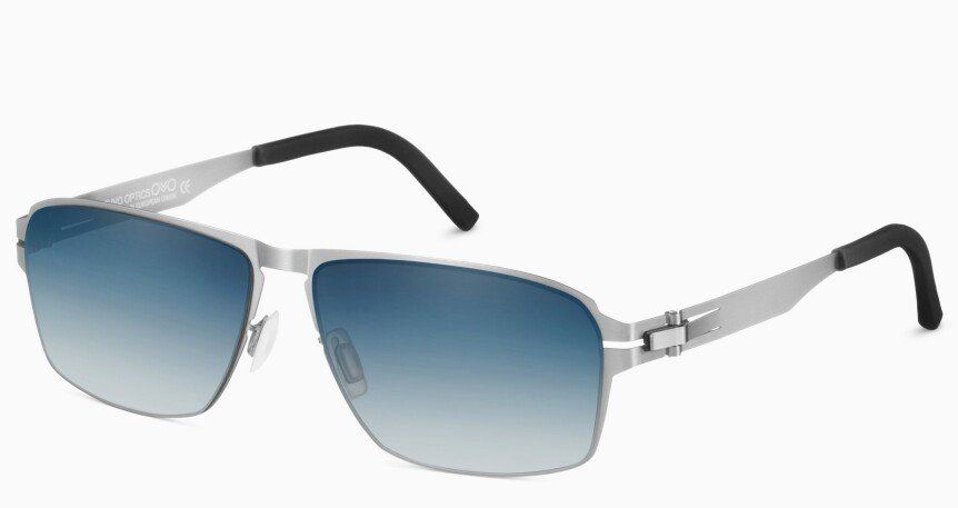 titanium / blue