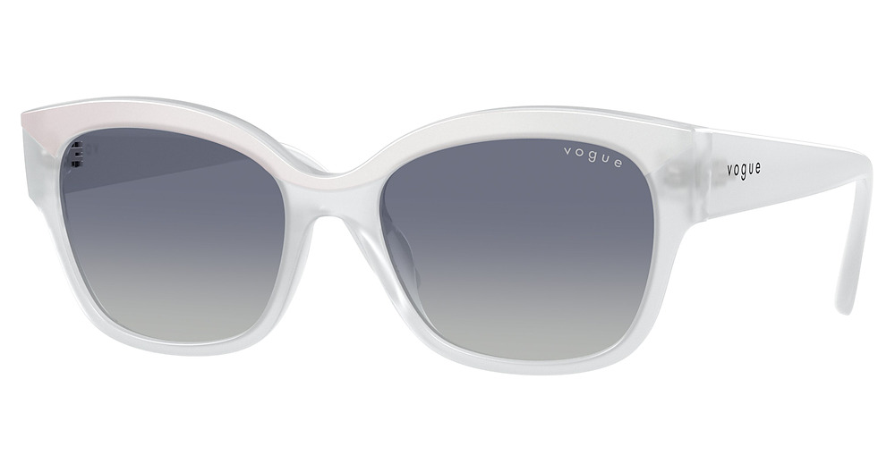 TOP WHITE/OPAL MILK / GREY GRADIENT BLUE