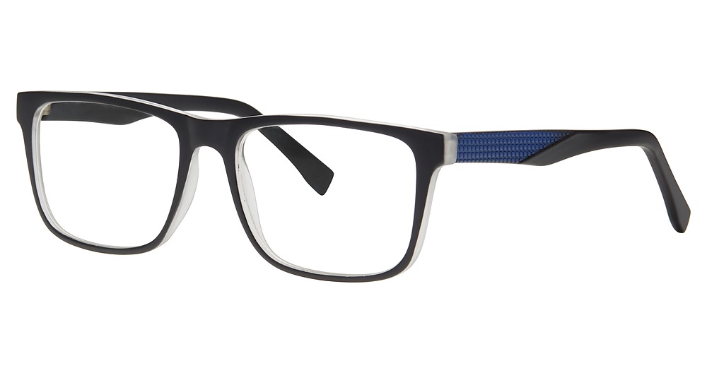 black/navy matte