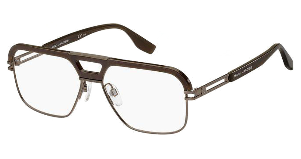 Marc Jacobs MARC 677 rectangle eyeglasses in Brown