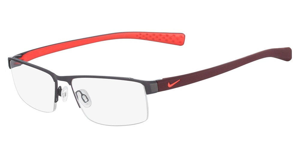 (070) SATIN GUNMETAL-TEAM RED