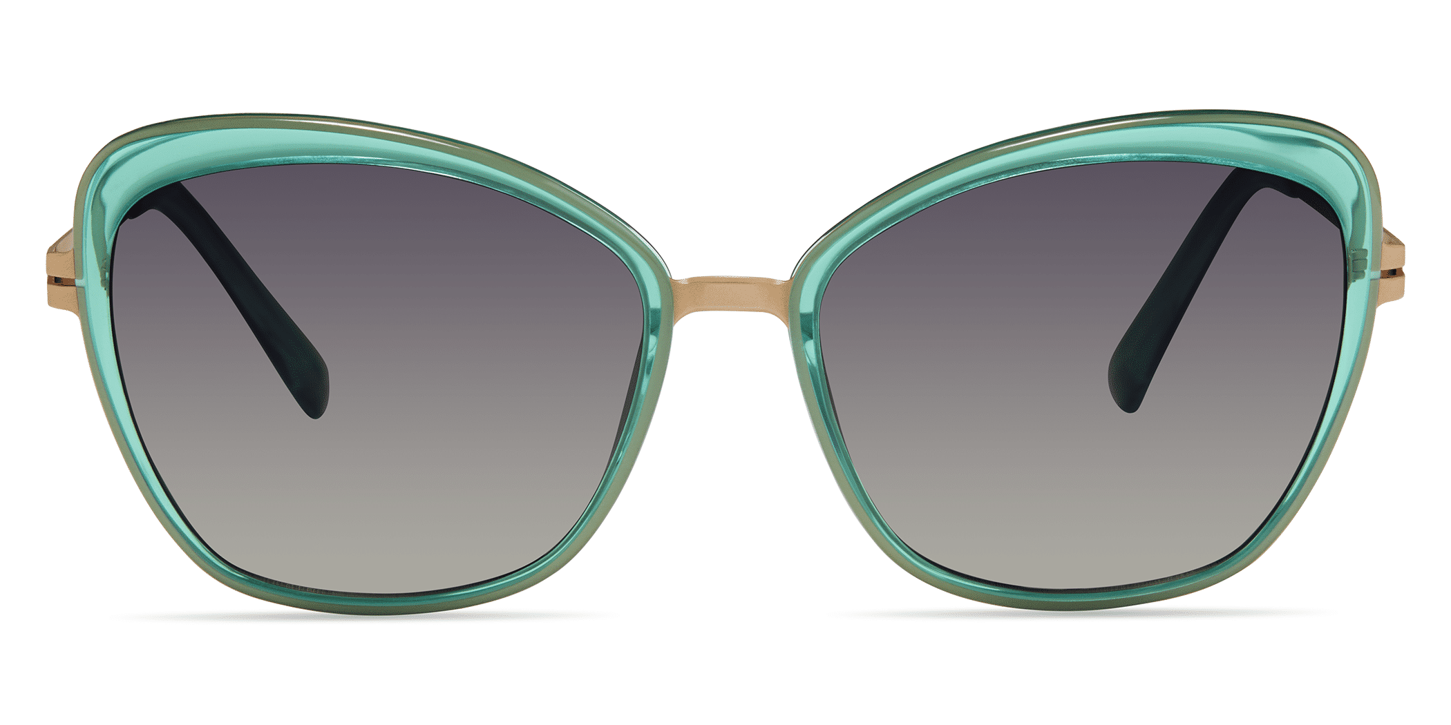 Modo 468 irregular sunglasses in Green Sun Lens Cat. 3