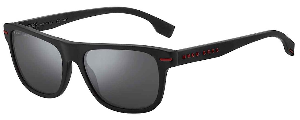 Black Red / Silver Mirror