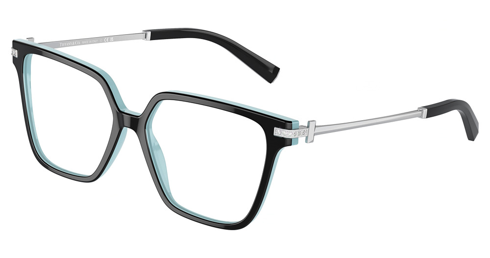 BLACK ON TIFFANY BLUE