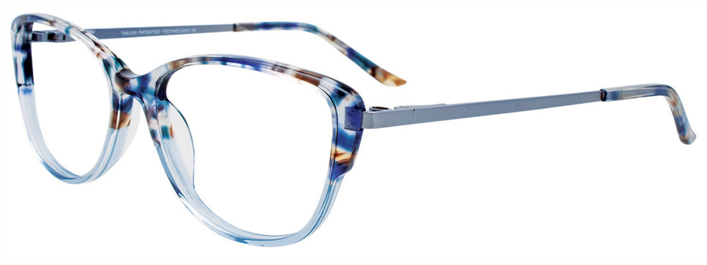 Crystal Blue & Blue Marbled