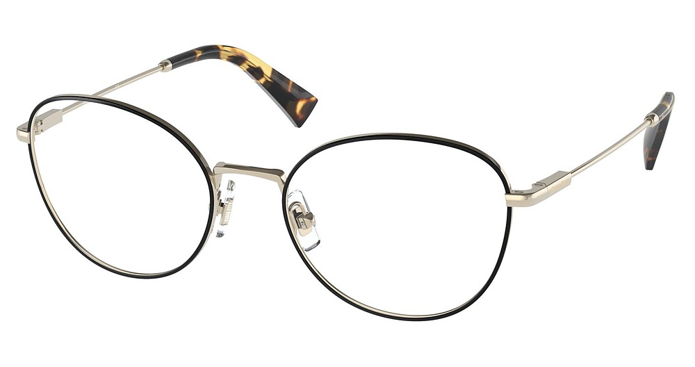Miu Miu MU 50UV round eyeglasses in Black