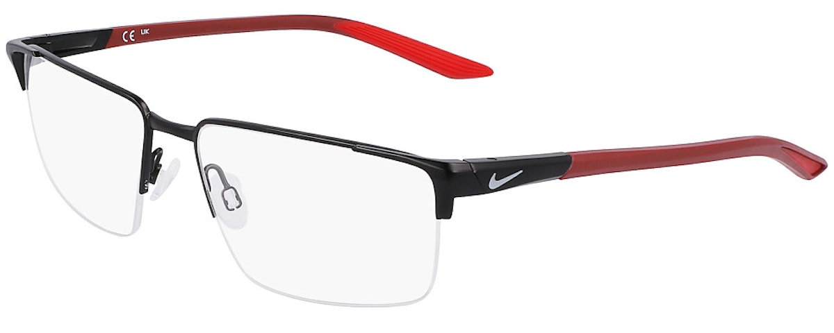 Satin Black/Matte Team Red