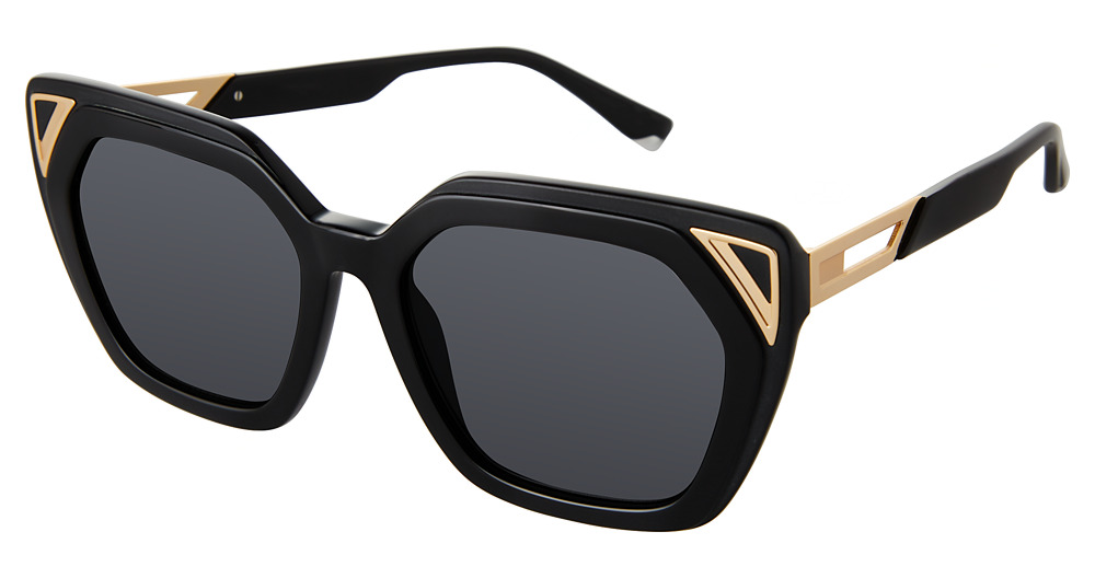 SHINY MATTE BLACK-GOLD