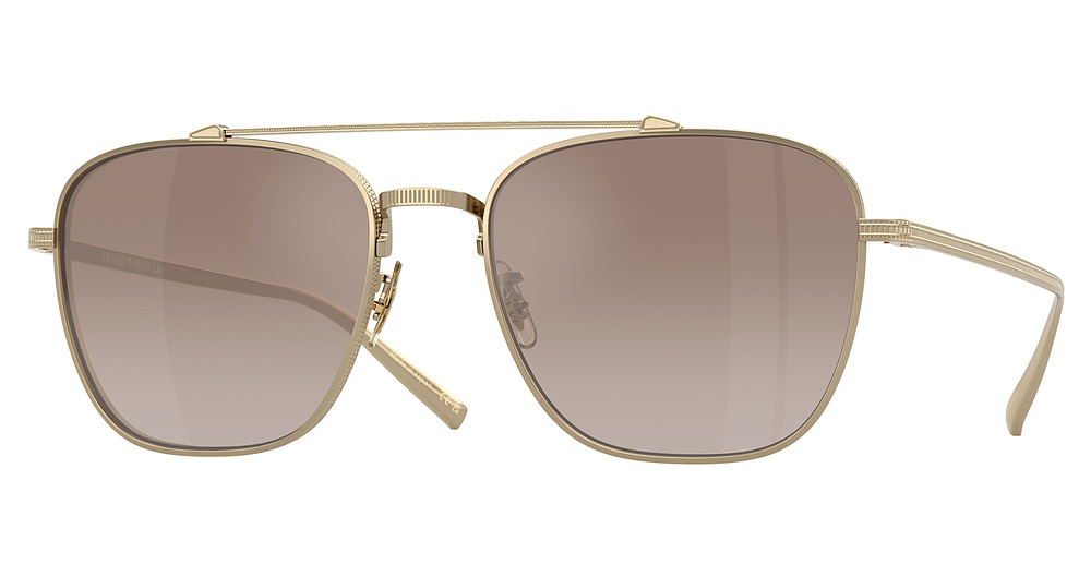 SOFT GOLD / TUSCAN BROWN GRADIENT MIRROR