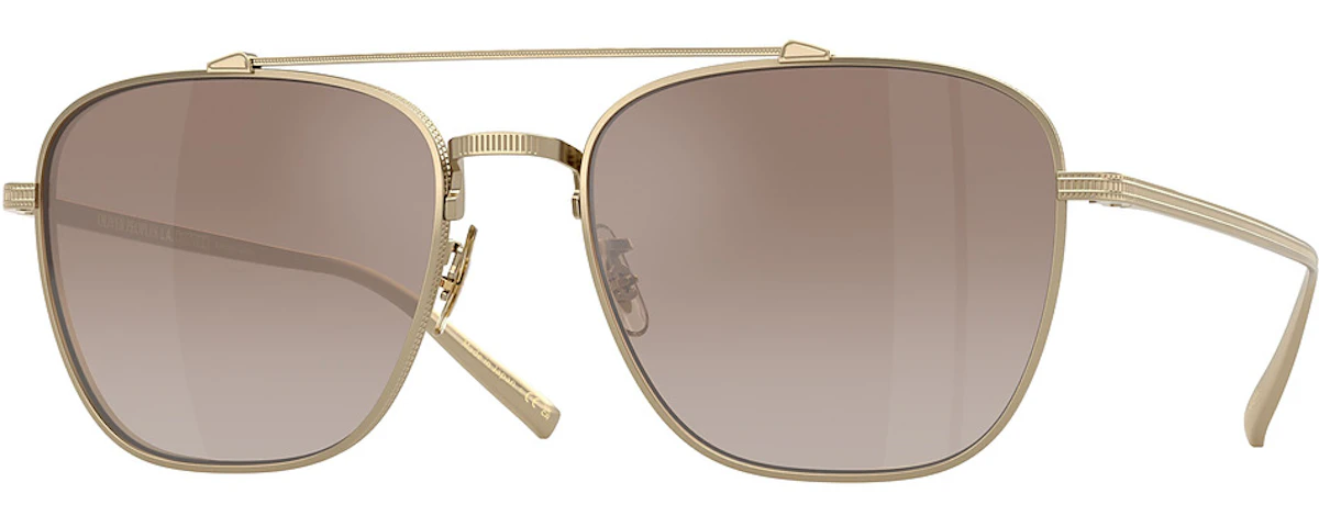 SOFT GOLD / TUSCAN BROWN GRADIENT MIRROR