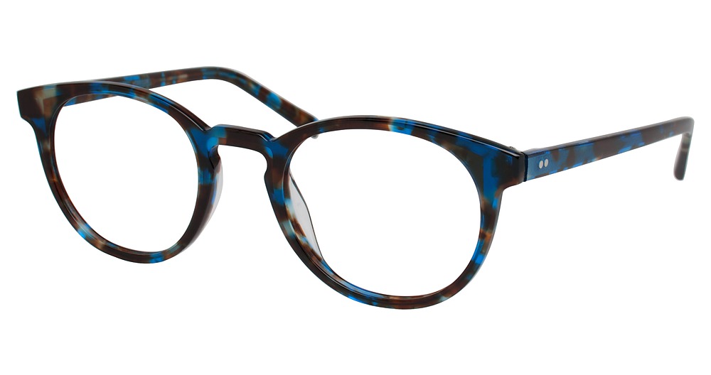 Modo 6603 round eyeglasses in Lapis