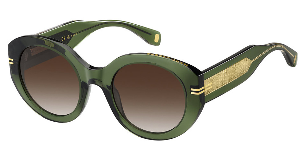 Marc Jacobs MJ 1110/S round sunglasses in Green/Brown Shaded