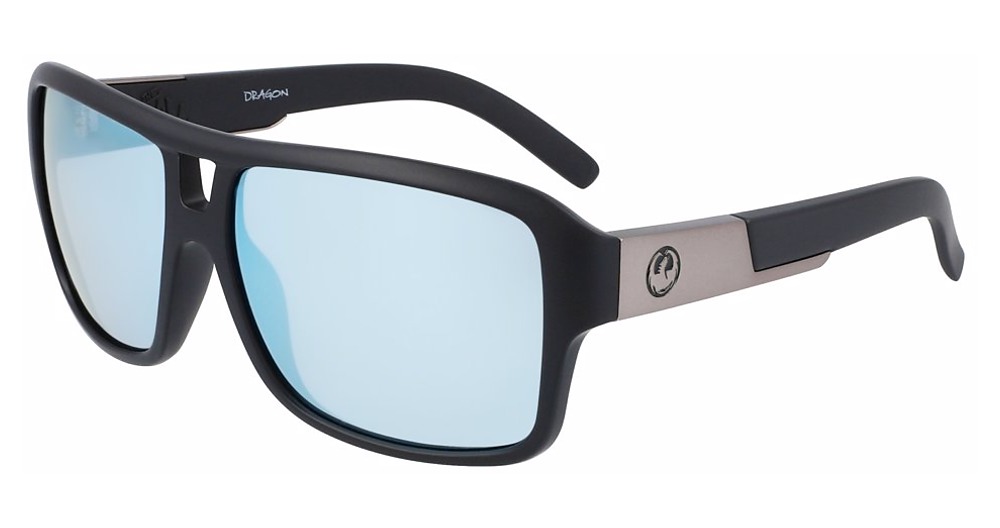 (039) MATTE BLACK/LL SKY BLUE ION