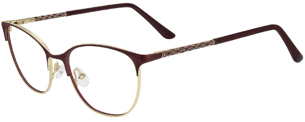 Burgundy/Yellow Gold