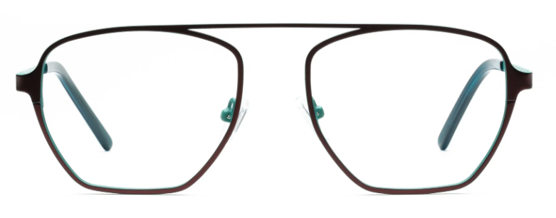 BURGUNDY/MINT GREEN