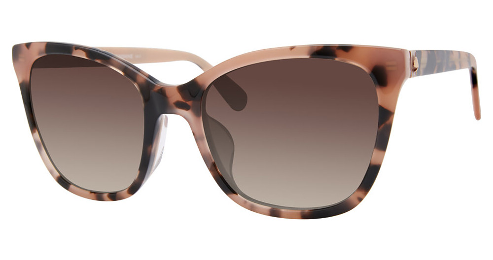 Kate Spade DESI/F/S/US cateye sunglasses in Pink Havn/Brown Shaded