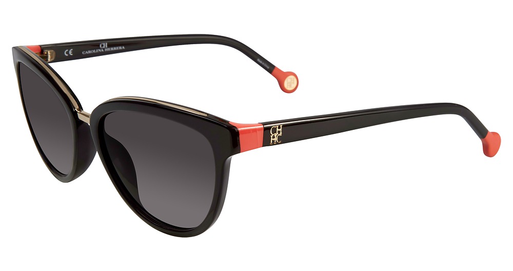 Carolina Herrera SHE688 cateye sunglasses in Shiny Black 700 K