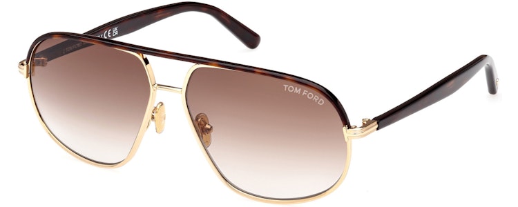 shiny deep gold / gradient brown