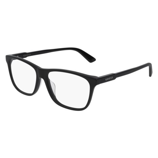 Gucci GG0492OA rectangle eyeglasses in Black