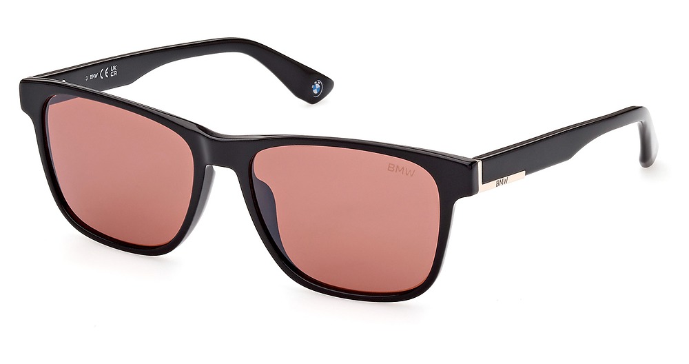 matte black / bordeaux mirror