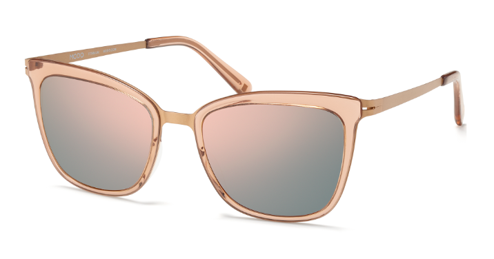 Nude / Rose Gold Mirror