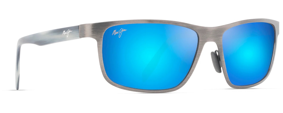 Brushed Dark Gunmetal / Blue Hawaii