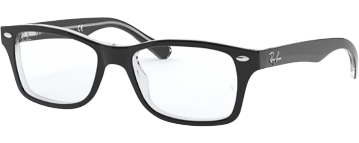 BLACK ON TRANSPARENT