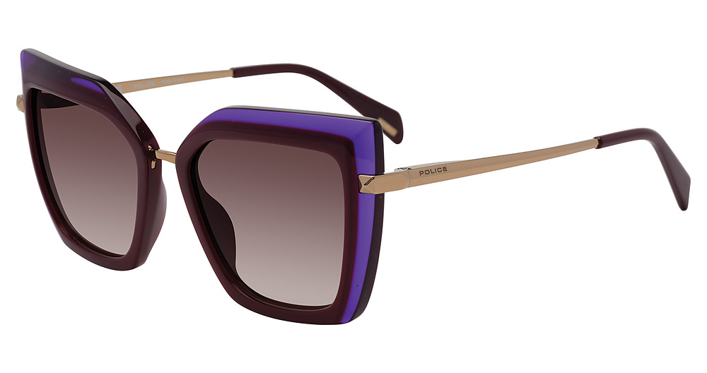 Violet Horn/Striped Bordeaux 09F5