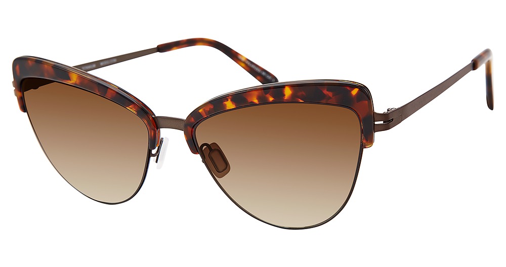 Modo 461 cateye sunglasses in Dark Brown Tortoise