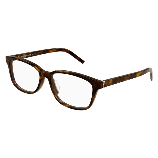 Saint Laurent SL M109/F rectangle eyeglasses in Havana