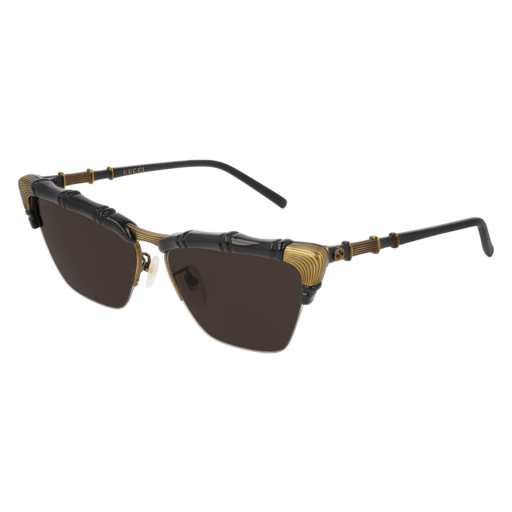 Gucci GG0660S rectangle sunglasses in Black