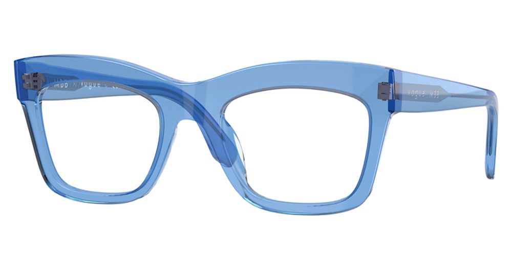TRANSPARENT BLUE