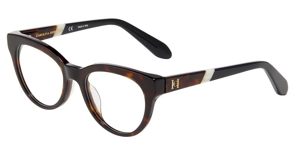 Carolina Herrera VHN612M cateye eyeglasses in Tortoise 0722