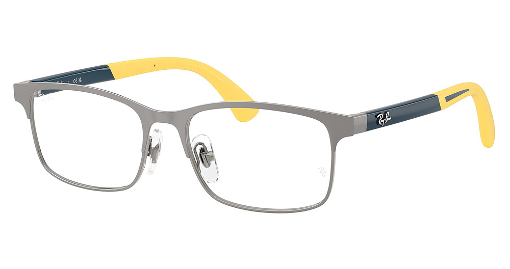 Ray-Ban RY1061 round eyeglasses in Matte Gunmetal on Gunmet