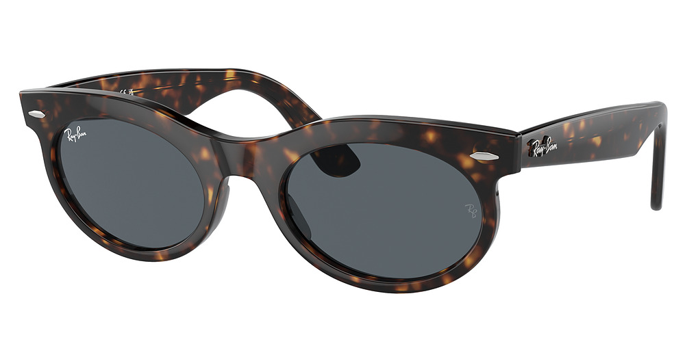 Ray-Ban RB2242 WAYFARER OVAL sunglasses in Havana/Blue